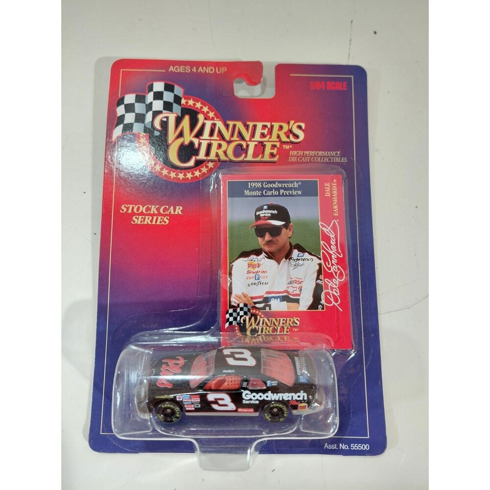 NIP Winner Circle 1:64 DieCast 1998 Goodwrench 3 Dale Earnhardt Chevrolet NASCAR